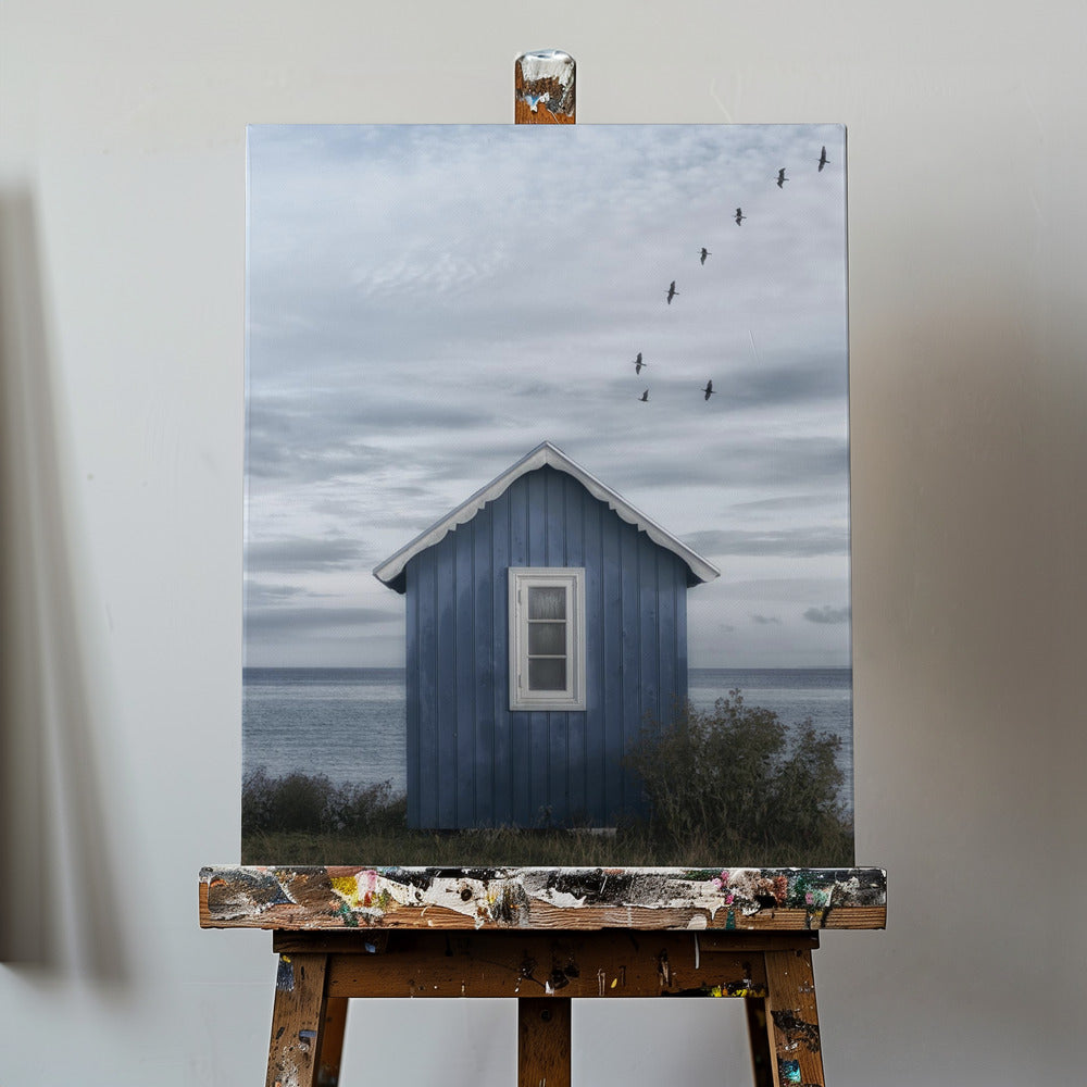 Strandhütte | Leinwand-Bilder