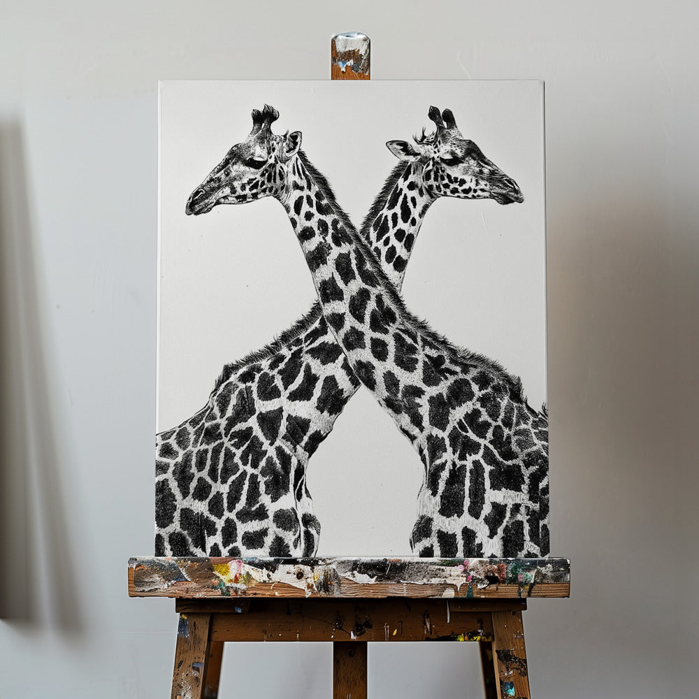 Deux tours | Tableaux sur Toile