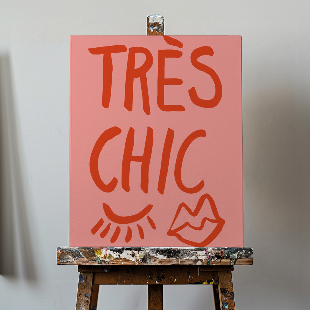Très Chic Pink | Canvas
