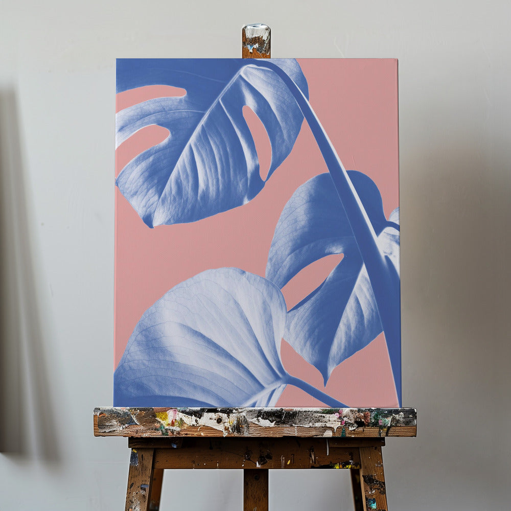 Monstera Lila 05 | Canvas