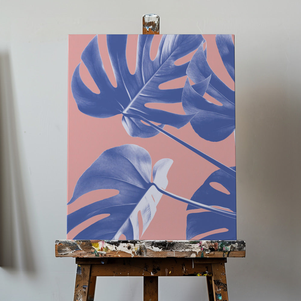 Monstera Lila 06 | Canvas