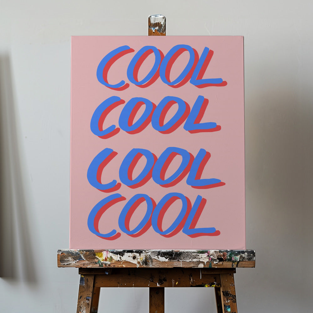 Coolt citat 02 | Canvastavla