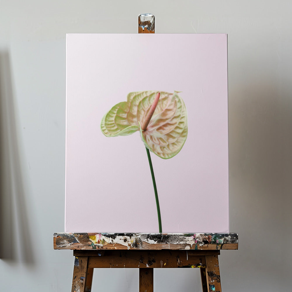 FLAMMINGO BLOMMA | Canvastavla