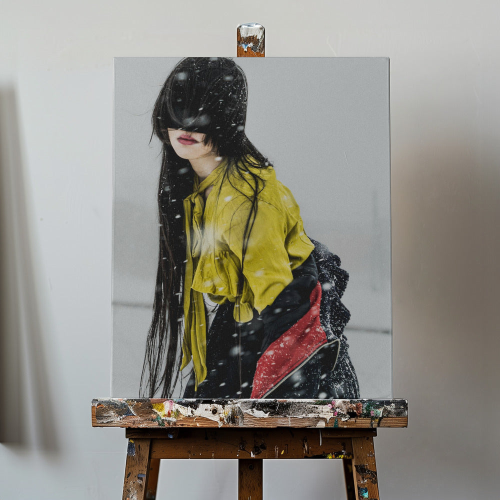 The beginning of snow | Canvas