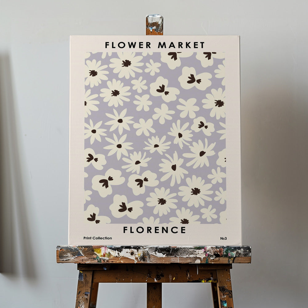 Flower Market Florence | Canvas