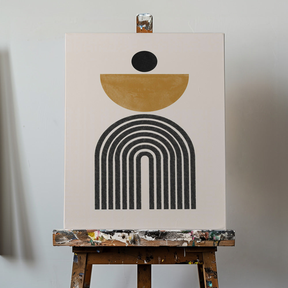 Mitten av århundradet nr 2. | Canvas