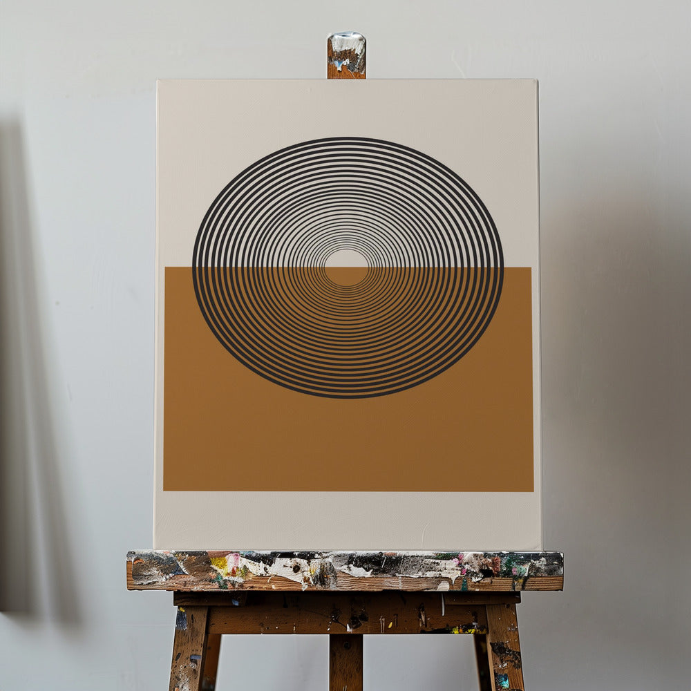 Retro Landscape | Canvas