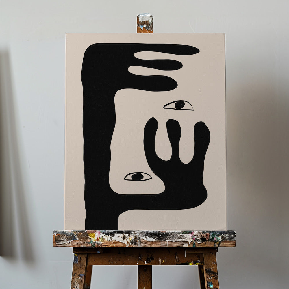 Abstract Face No2. | Canvas