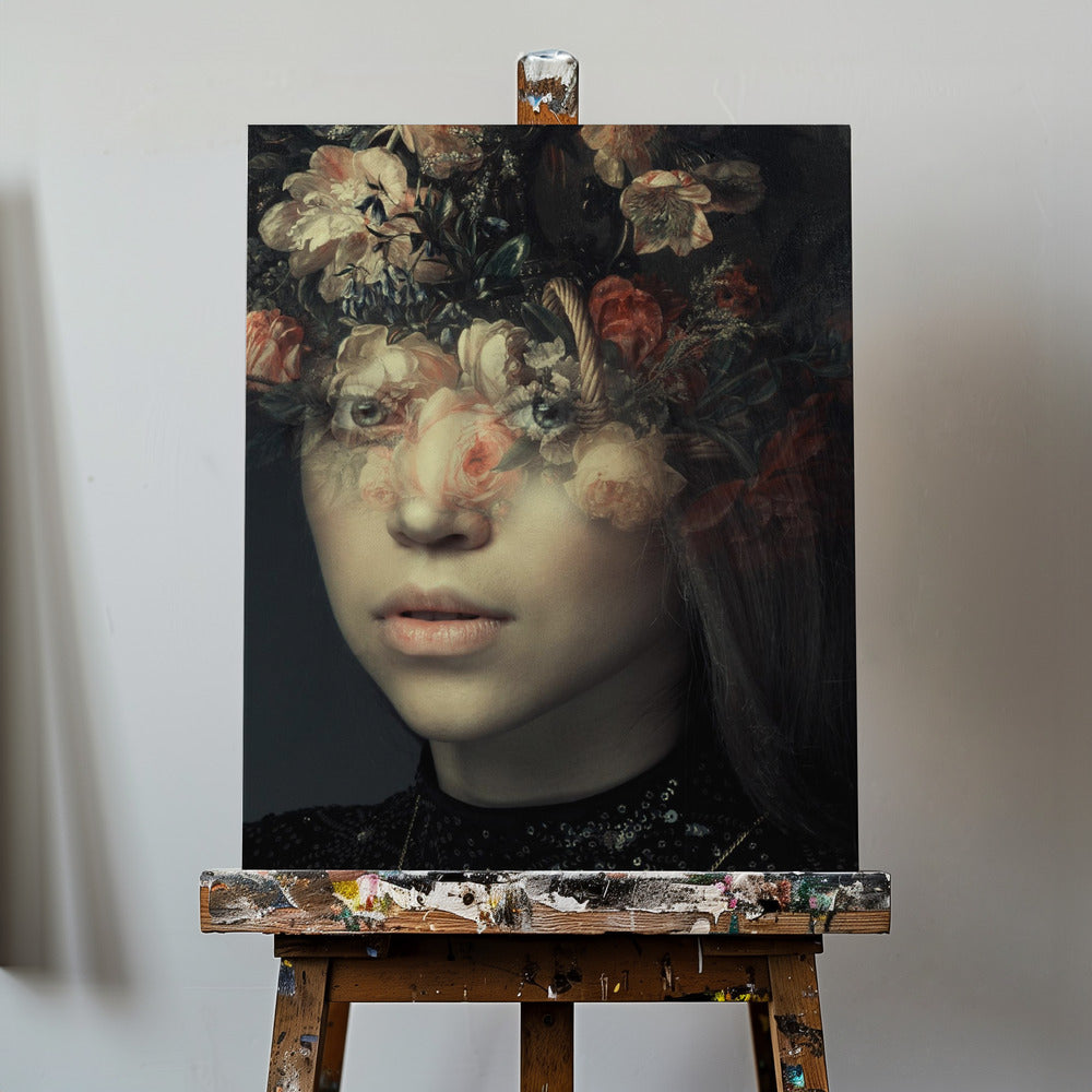 RETRATO FLORAL | Impresiones en Lienzo