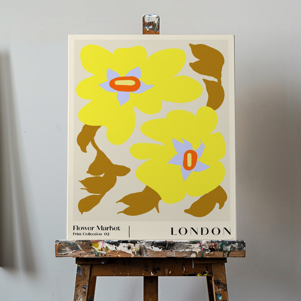 Flower Market. London | Canvas