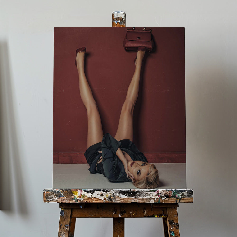 Red Heels! | Canvas