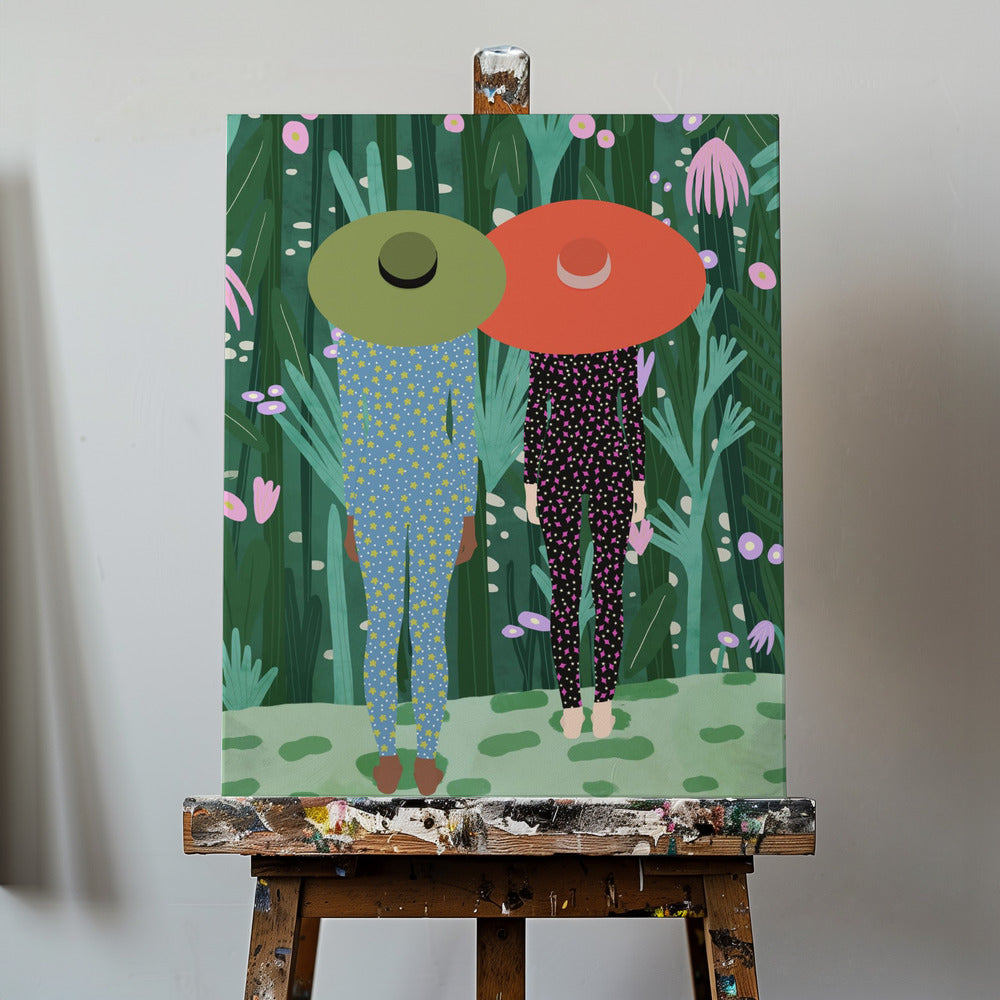 Pyjama Jungle | Tableaux sur Toile