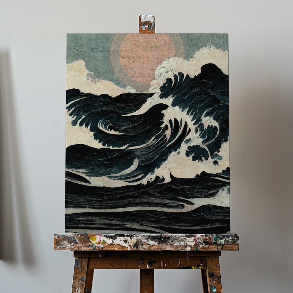 Onde selvagge | Stampe su Tela
