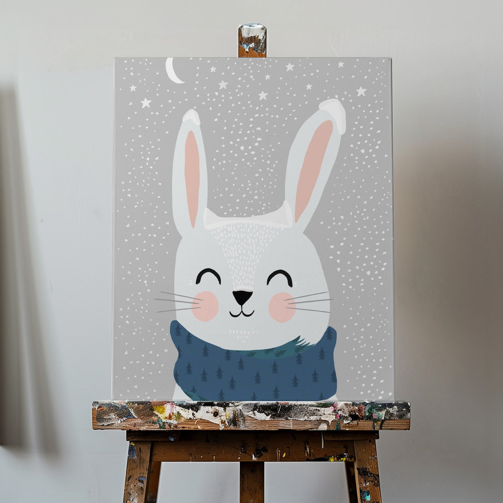 Snow Bunny | Canvas