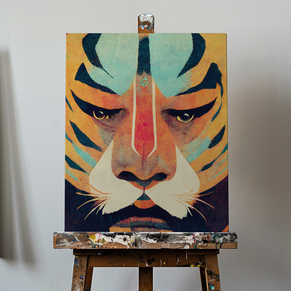 Strong Tiger | Canvas