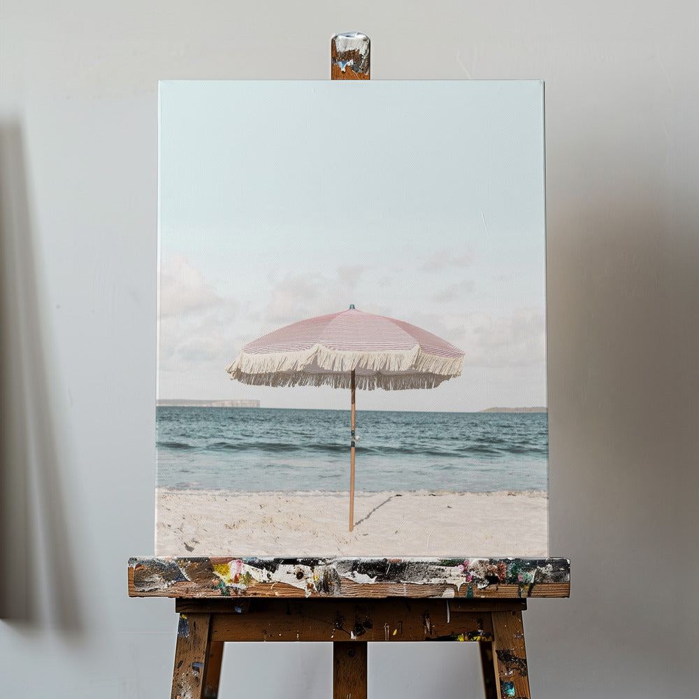 Rosa paraply | Canvas