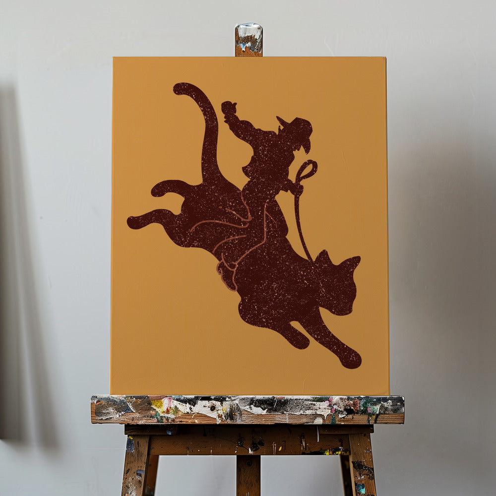 CHAT DE RODÉO | Tableaux sur Toile