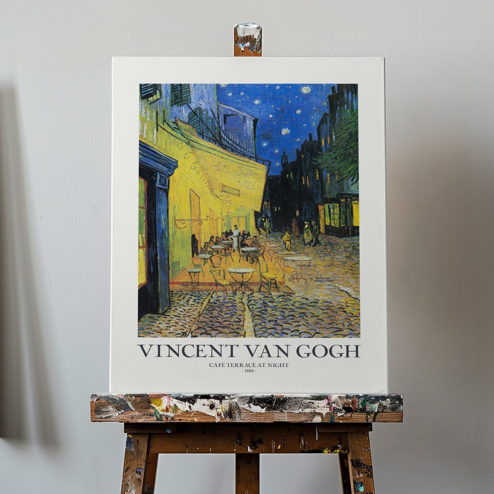 Café Terrace At Night | Canvas