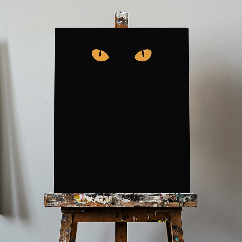 Halloween cat eyes | Canvas