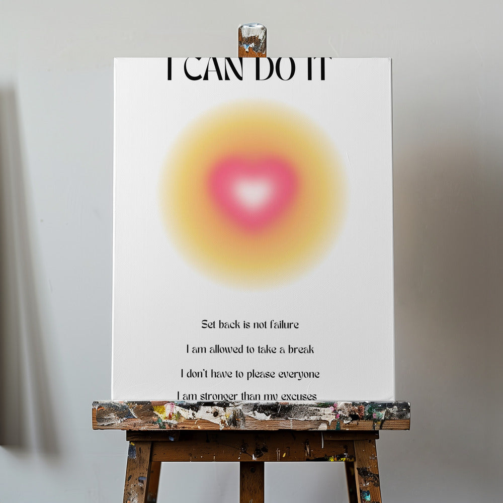 Motivational Aura Poster | Canvas