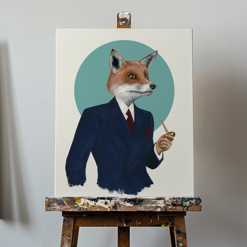 Herr Räv | Canvas
