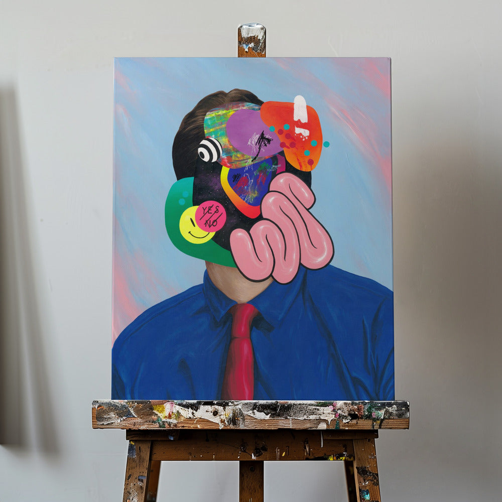 Försöker hårt att se upptagen ut | Canvas