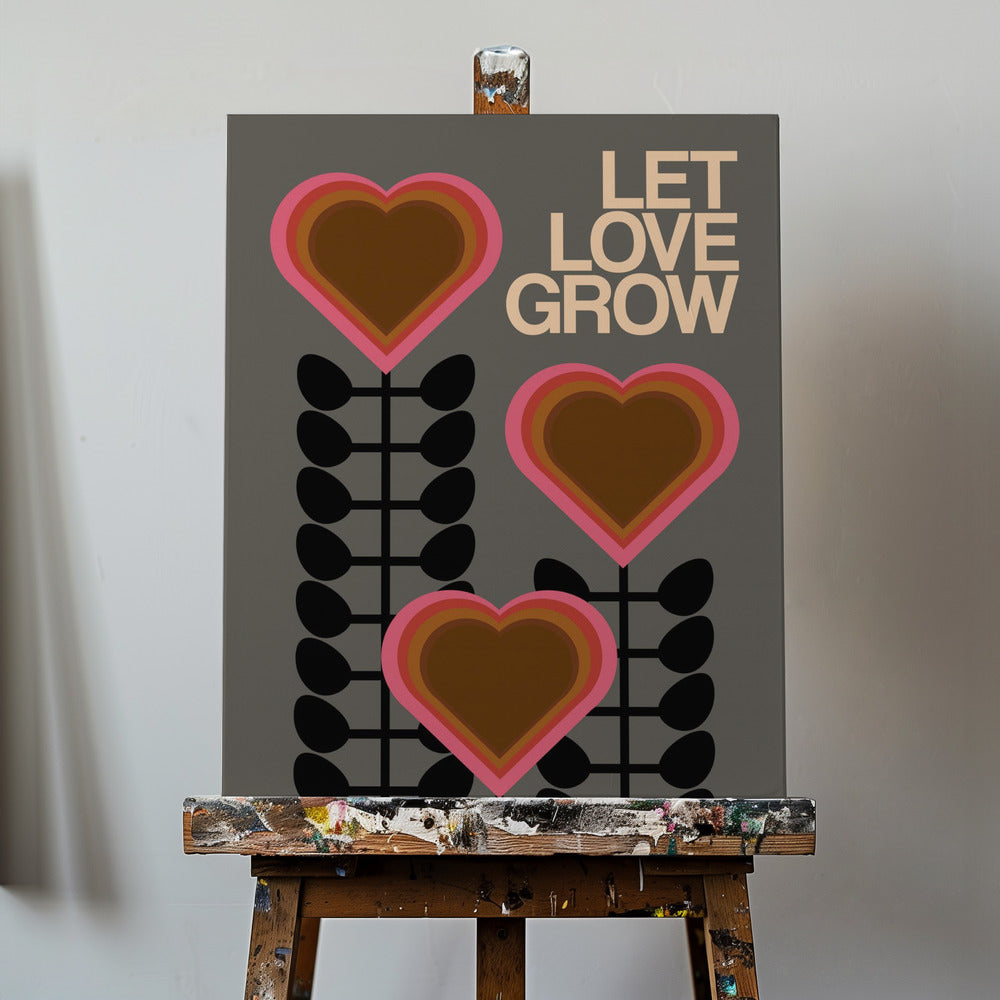 Låt kärleken växa grå | Canvas