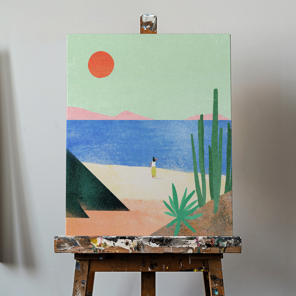 Beach Girl ii | Canvas