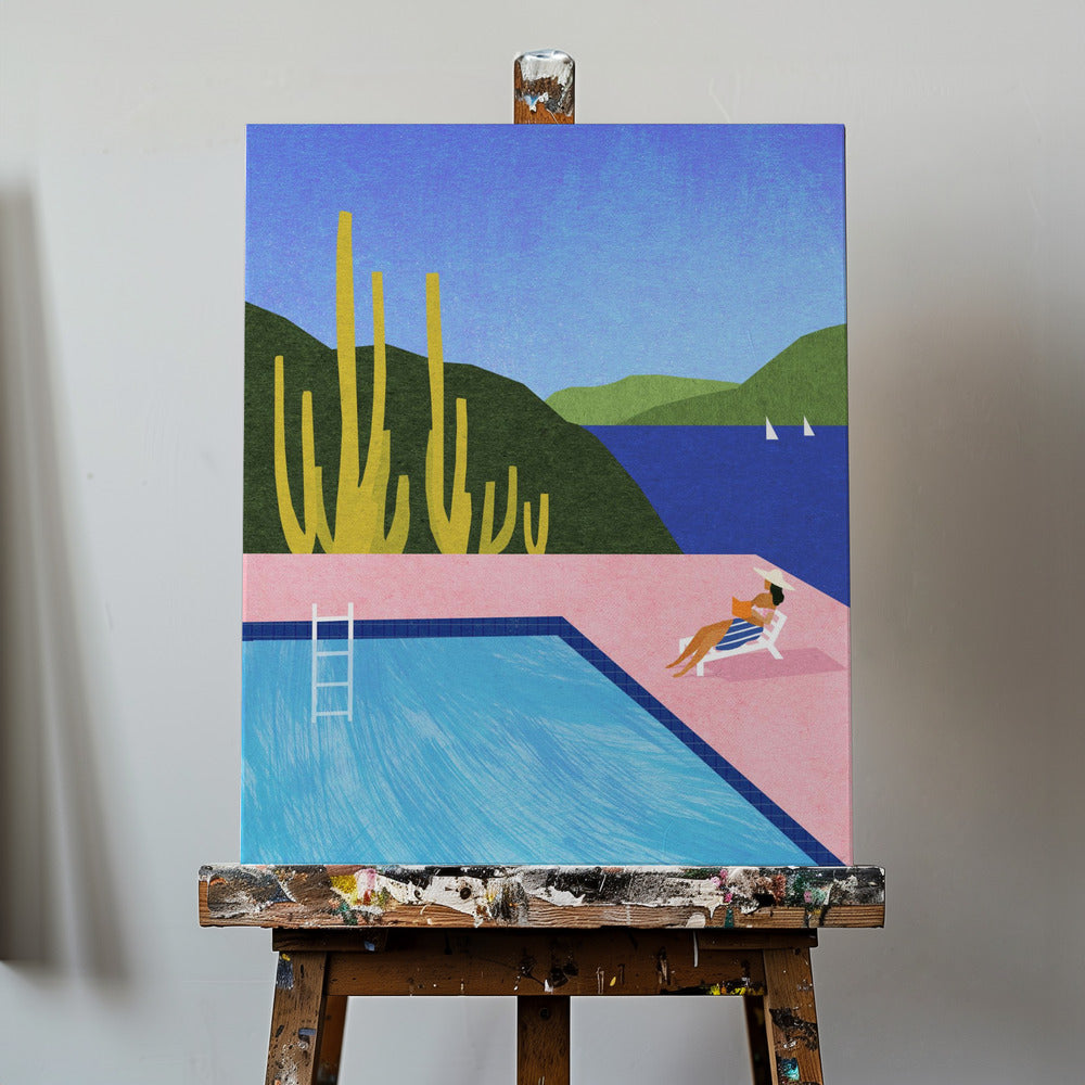 Simbassäng | Canvas