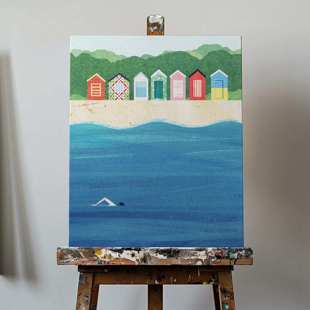 Strandhytter | Canvas
