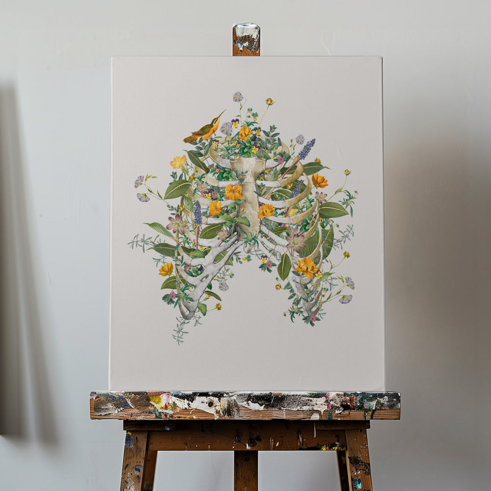 Floral thorax | Canvas