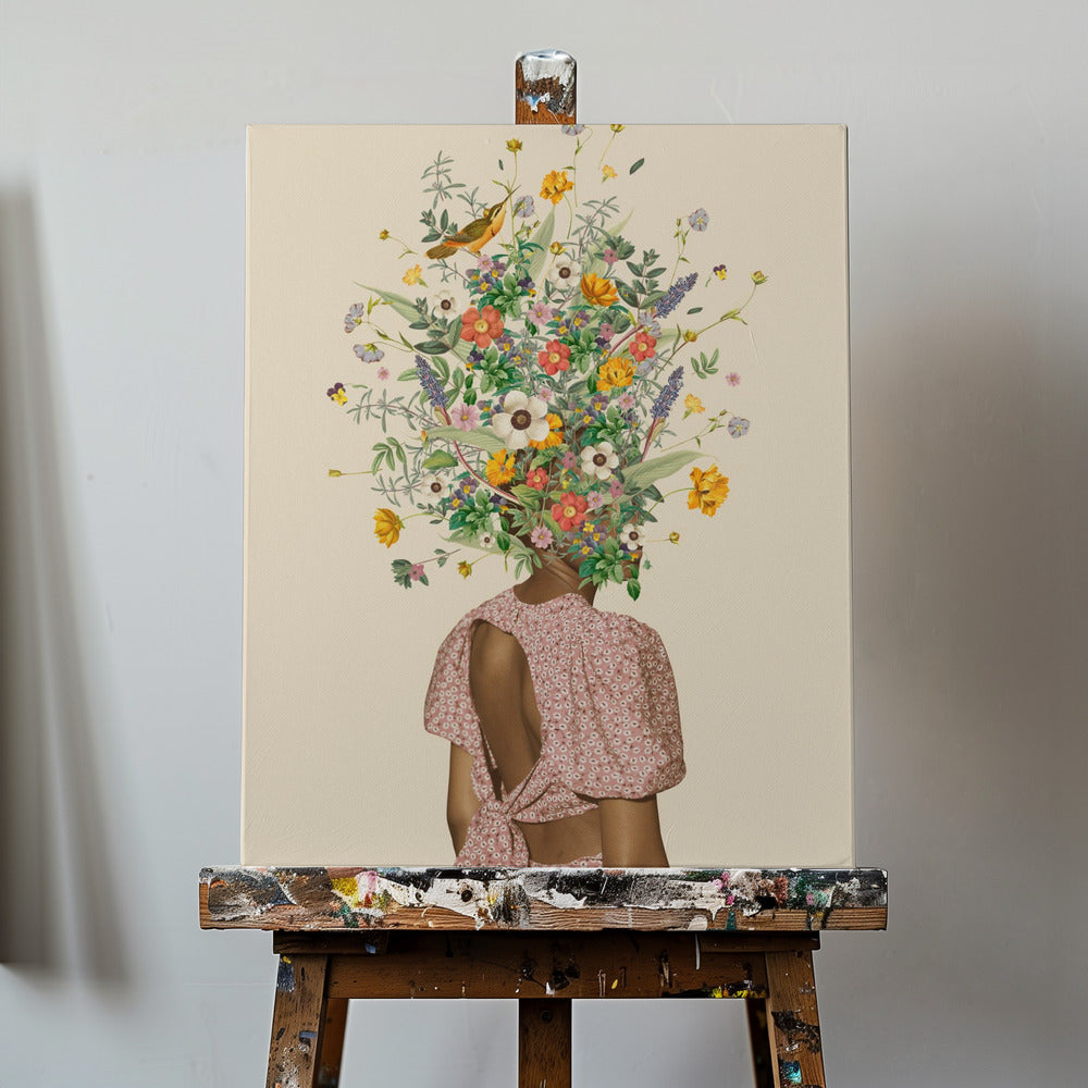Vildblomsbukett | Canvas