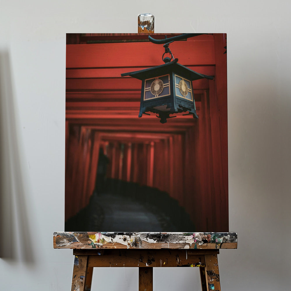 Gyllene lykta | Canvas
