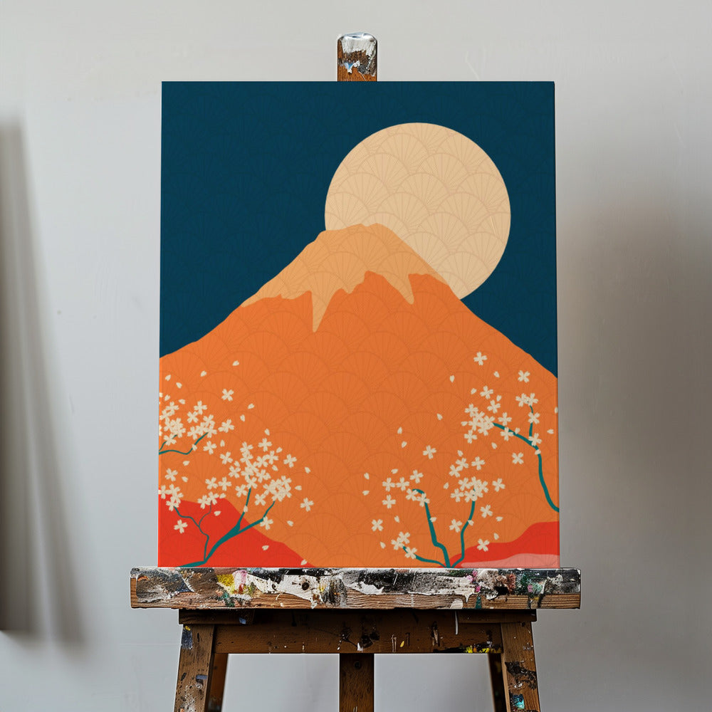 Nattblomning | Canvastavla