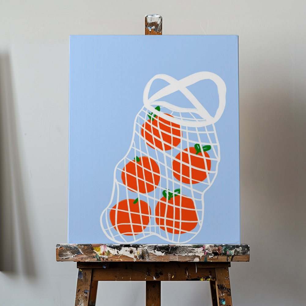 Tomatoes in Mesh | Canvas