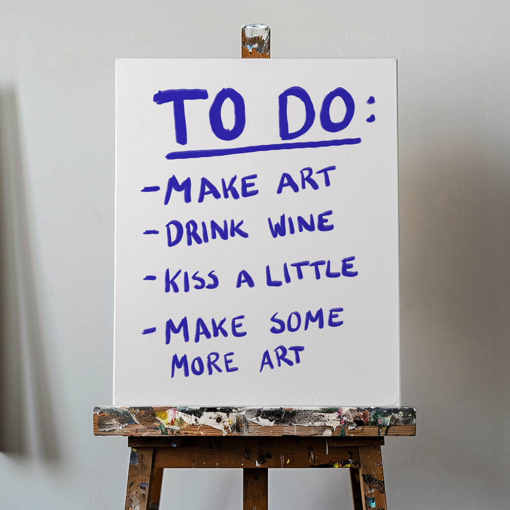 Liste de tâches créatives | Tableaux sur Toile