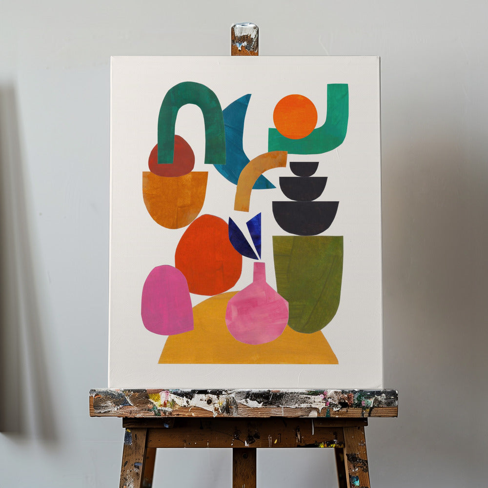 Happily Stacked | Canvas