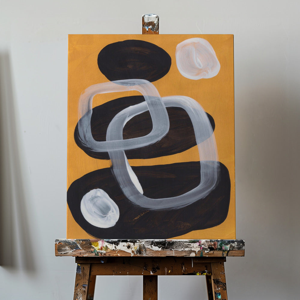 Midcentury Senap | Canvas
