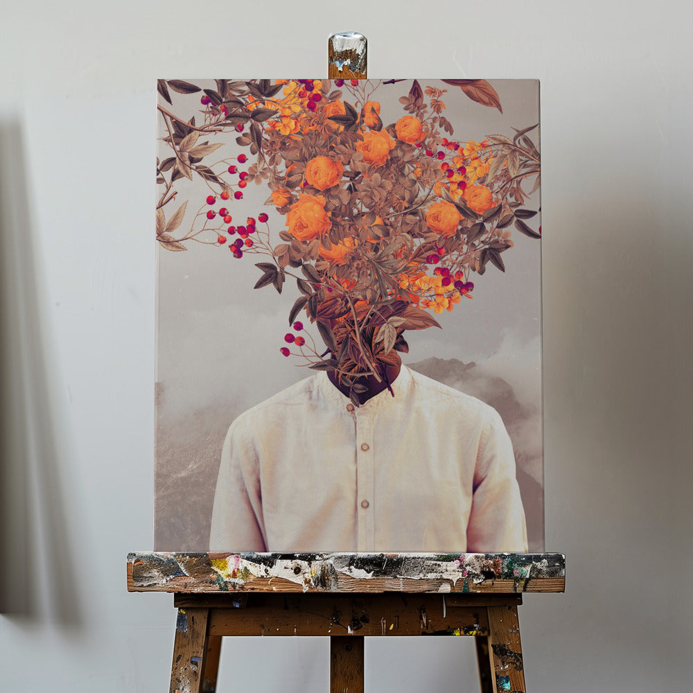 Ljus blomning | Canvas