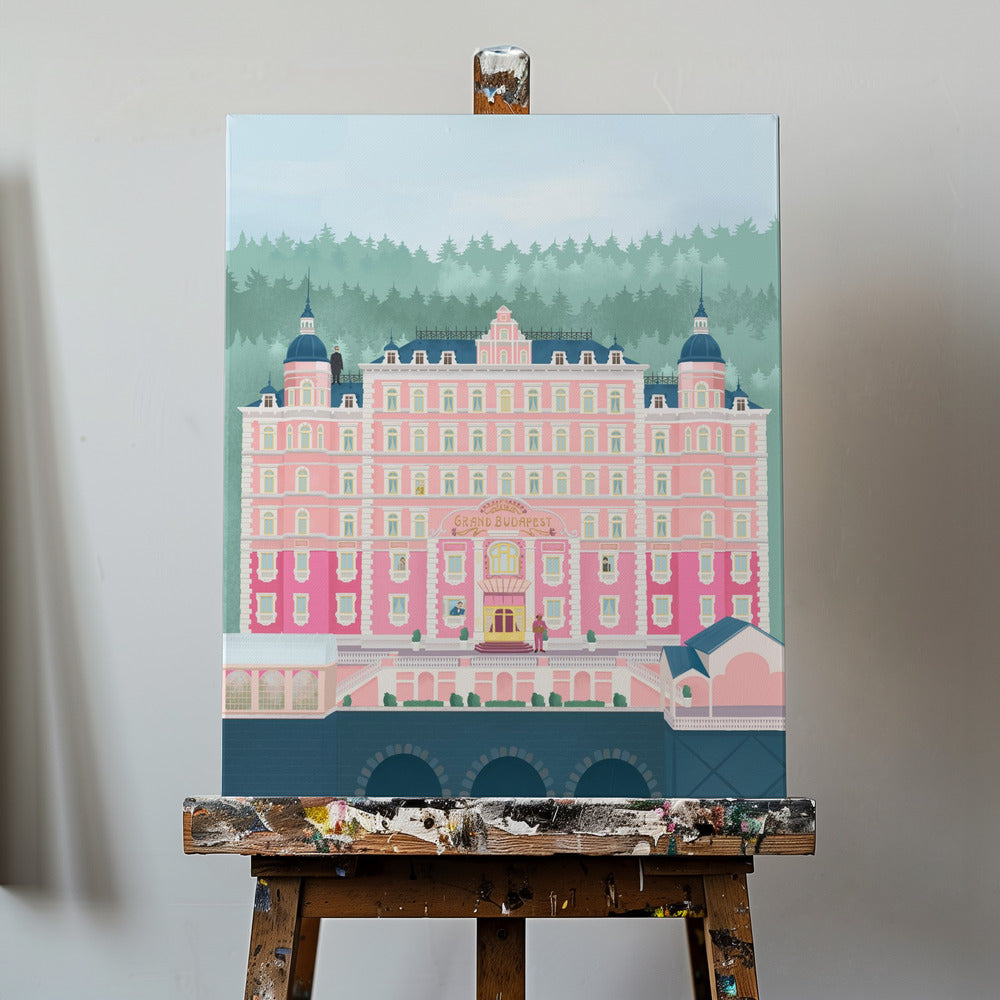 Il Grand Budapest Hotel | Stampe su Tela