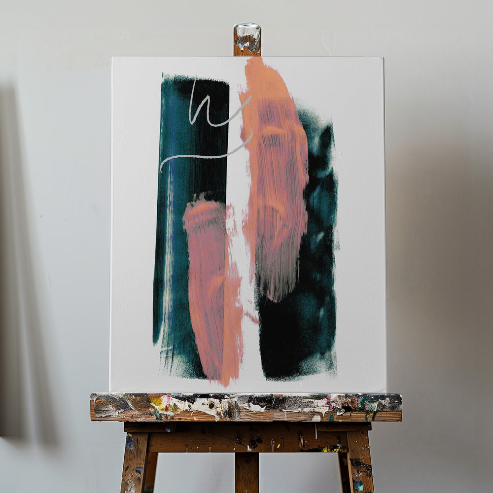 Abstract Brush Strokes 3x A1 | Canvas