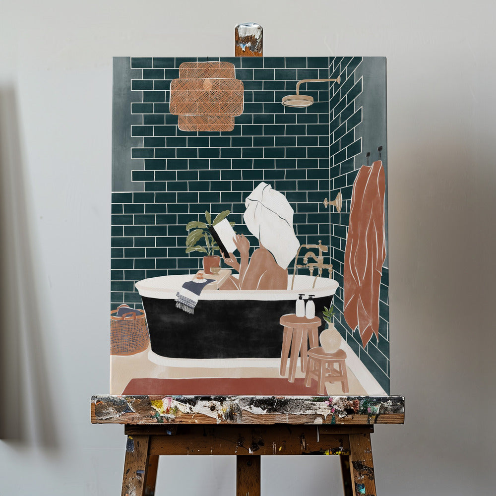 Badrumsbrud | Canvas