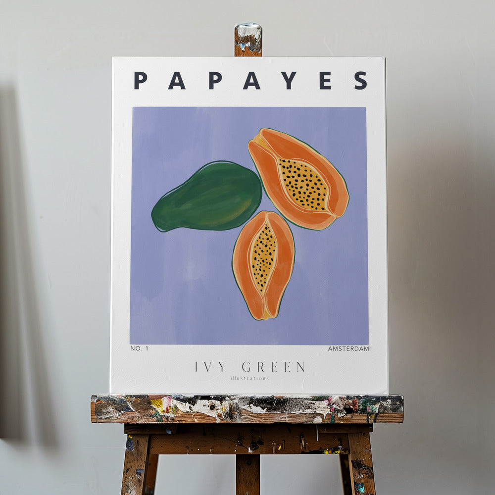 Papayaer | Lærredsbilleder