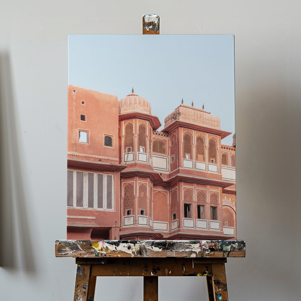Rosa palatset | Canvas