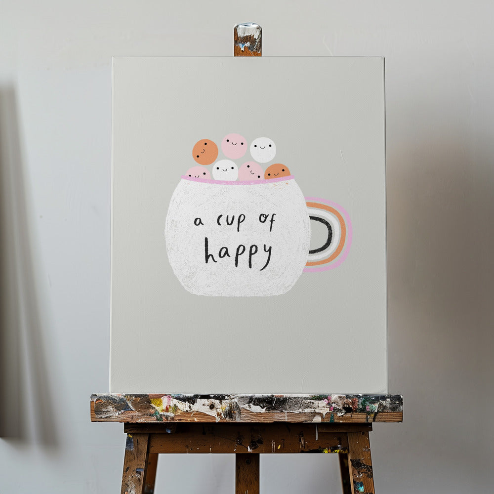 Eine Tasse Glück | Leinwand-Bilder