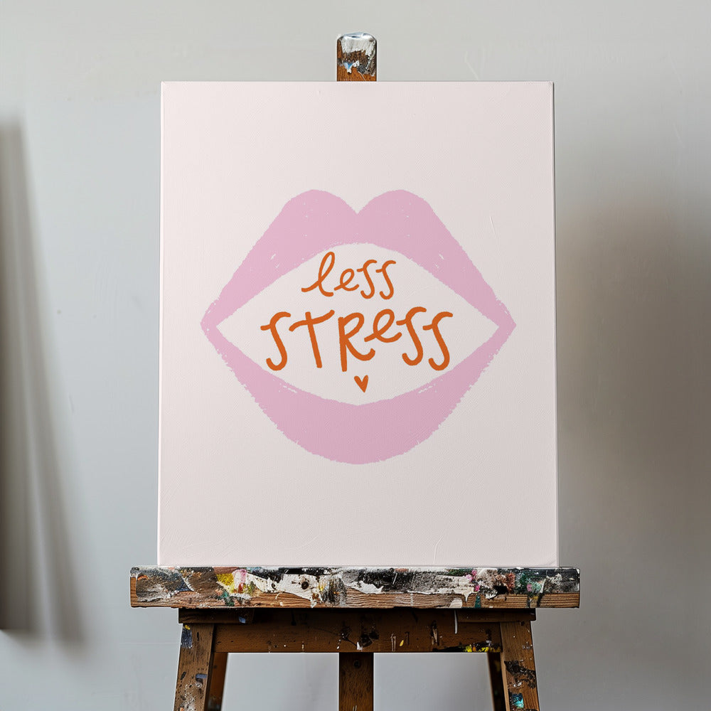 Mindre stress | Lærredsbilleder