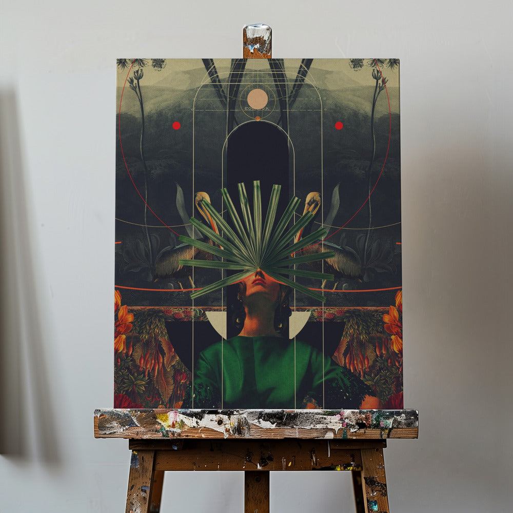 She Saw the Equator | Canvas