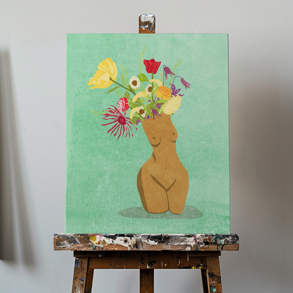 Ich bin eine Wildblume | Leinwand-Bilder