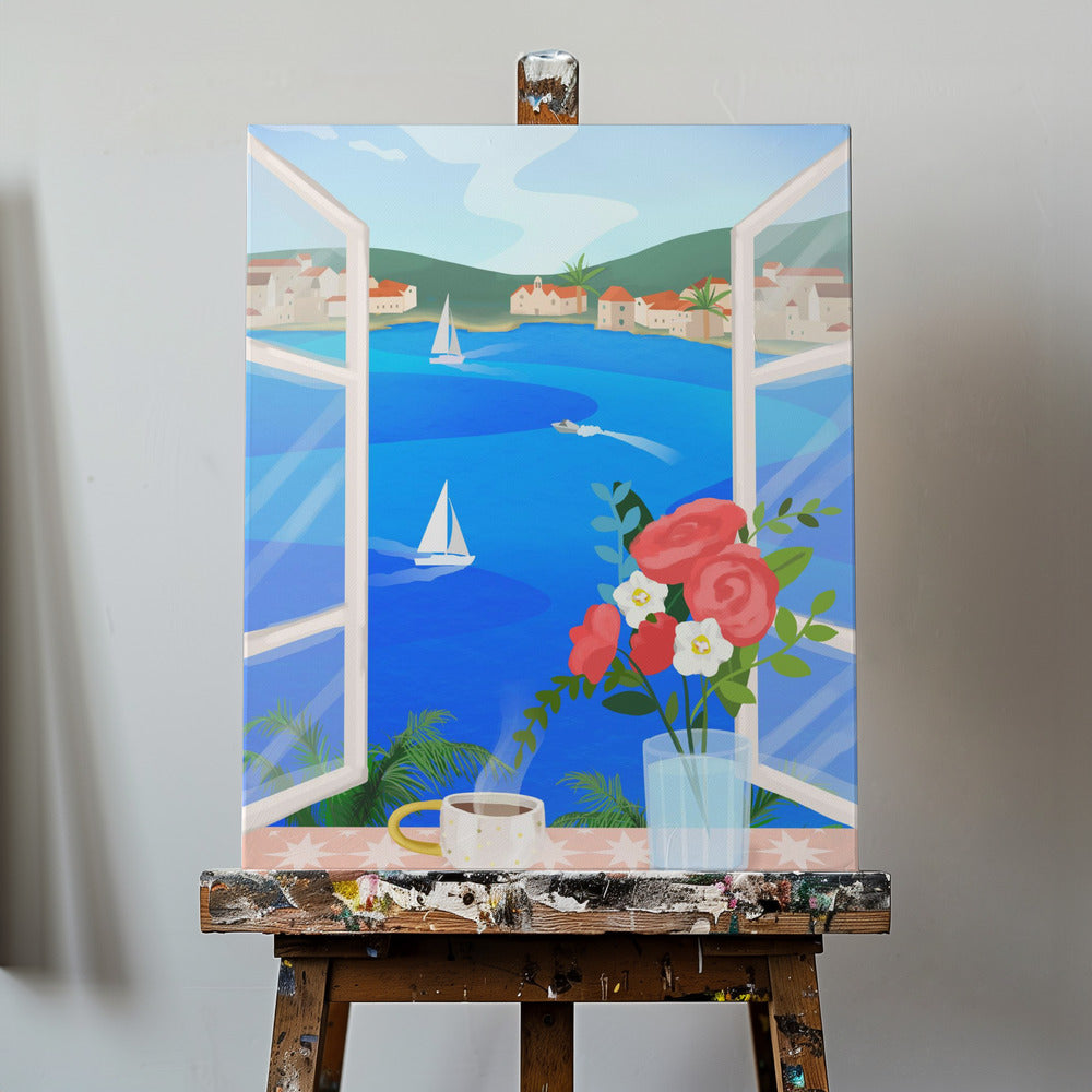 Utsikt över ön | Canvas