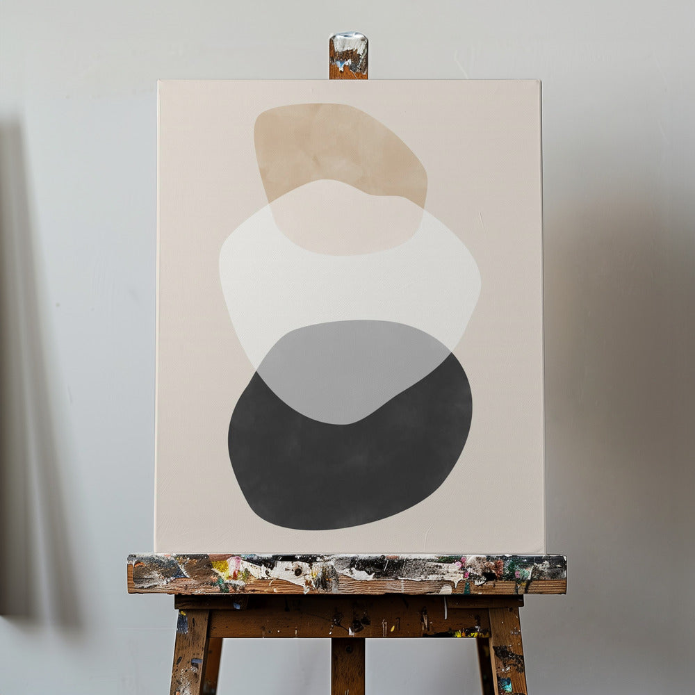Beige Boho Shapes | Canvas